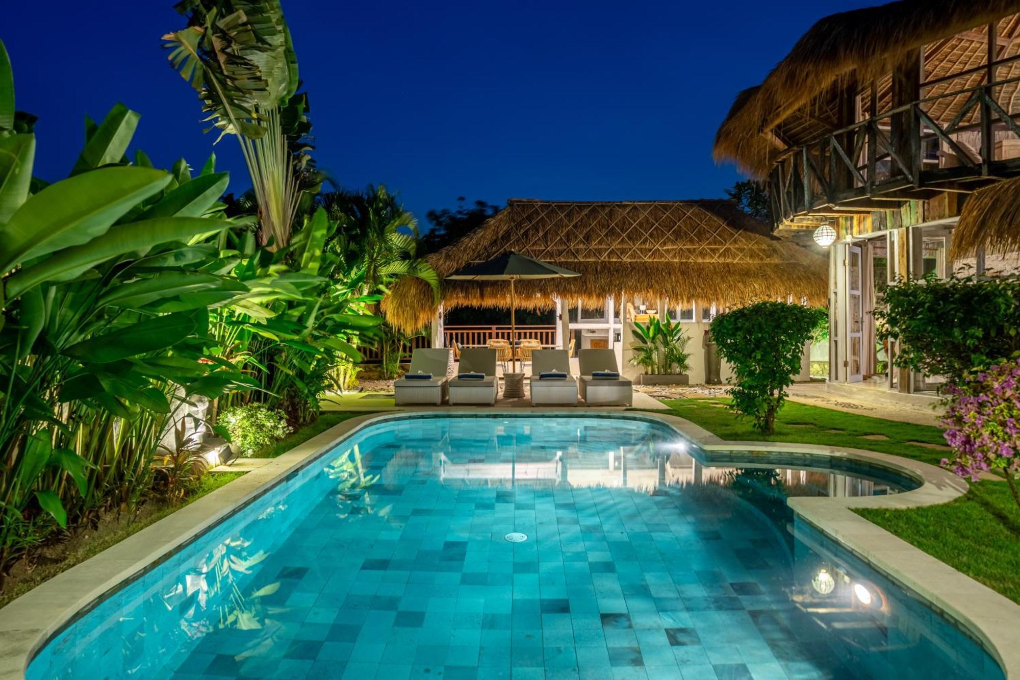 Balangan Beach Villa Idaman Bungalows Jimbaran Dış mekan fotoğraf