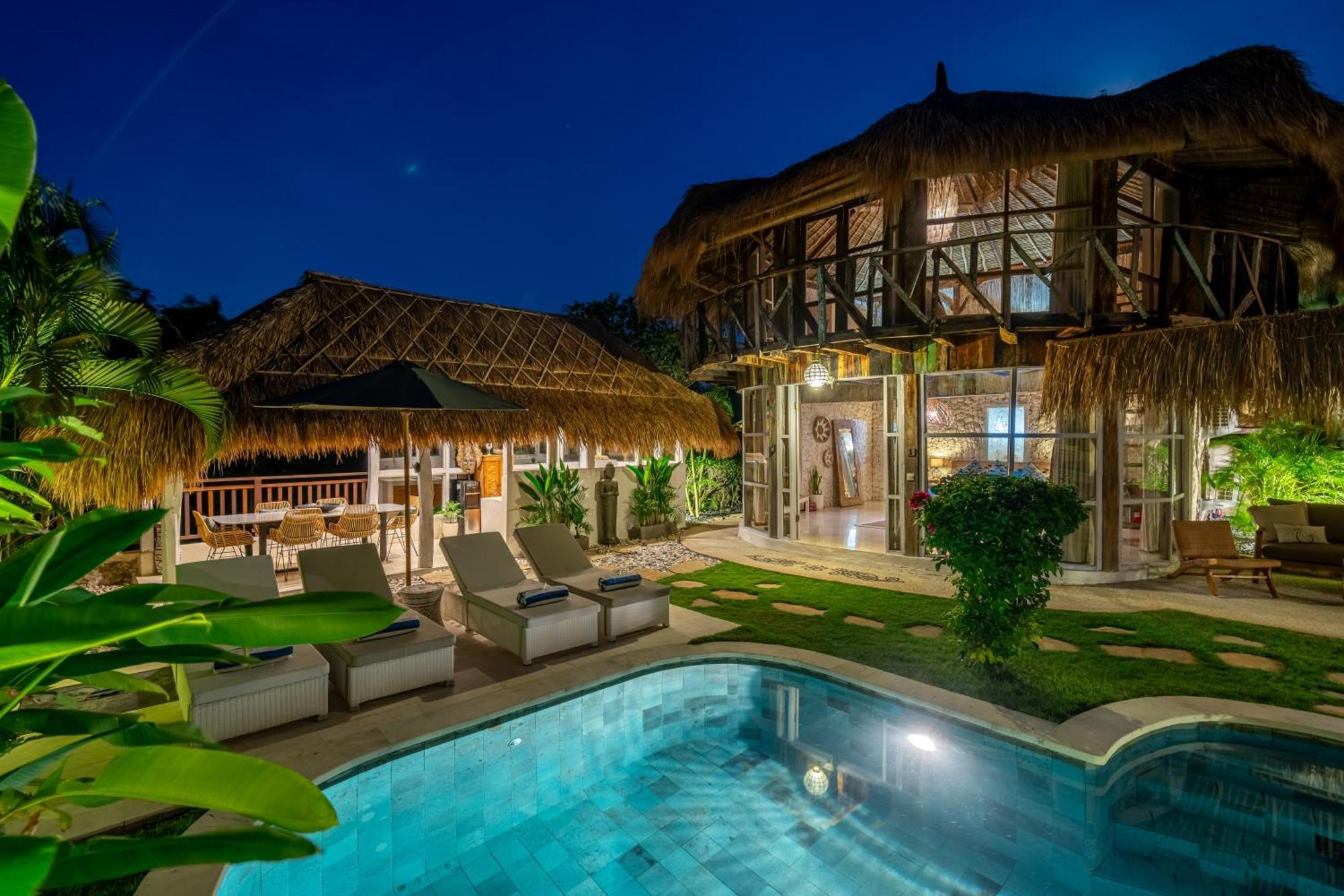 Balangan Beach Villa Idaman Bungalows Jimbaran Dış mekan fotoğraf