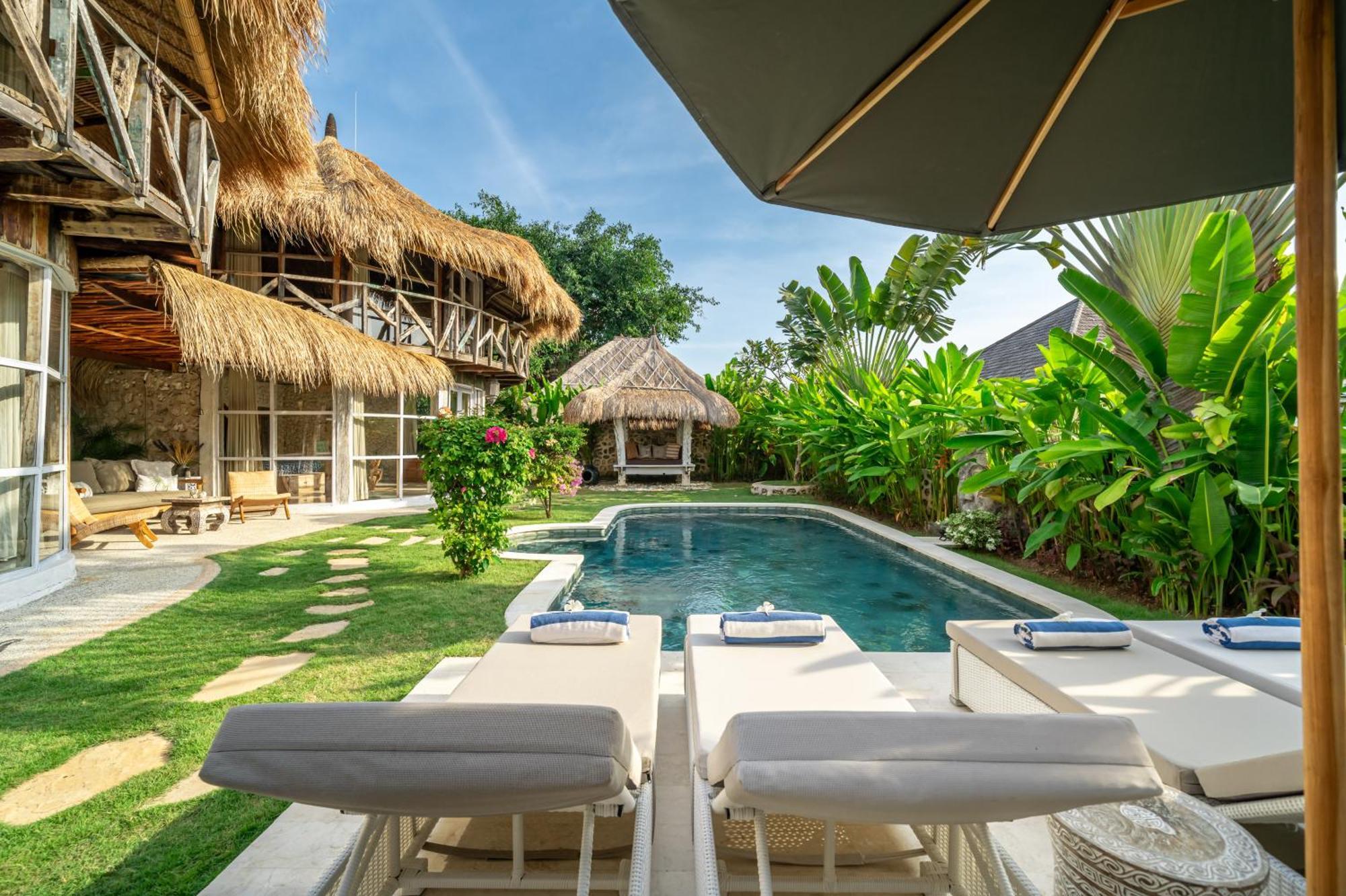 Balangan Beach Villa Idaman Bungalows Jimbaran Dış mekan fotoğraf