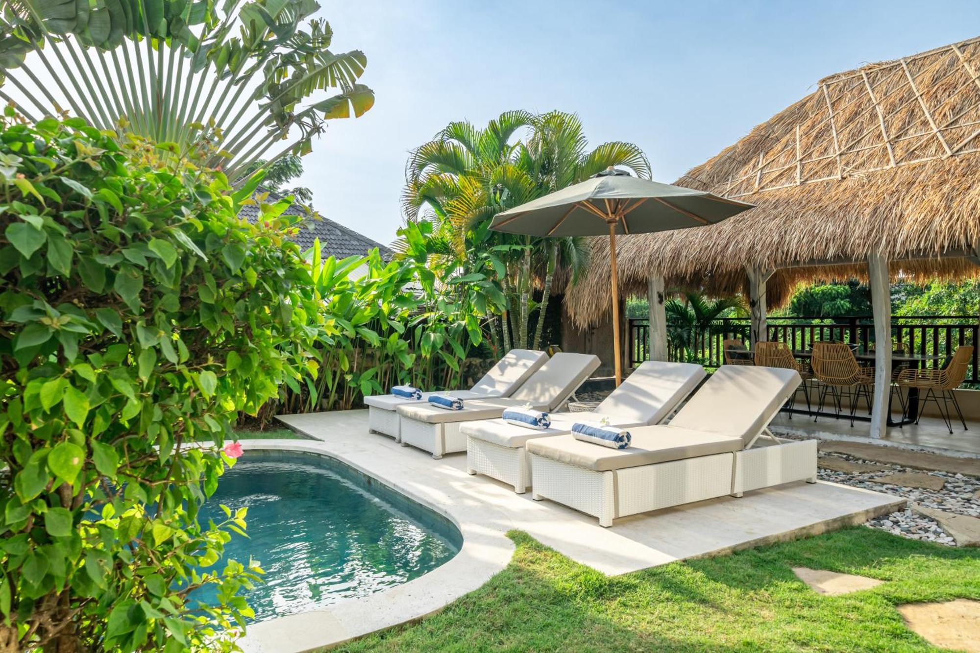 Balangan Beach Villa Idaman Bungalows Jimbaran Dış mekan fotoğraf