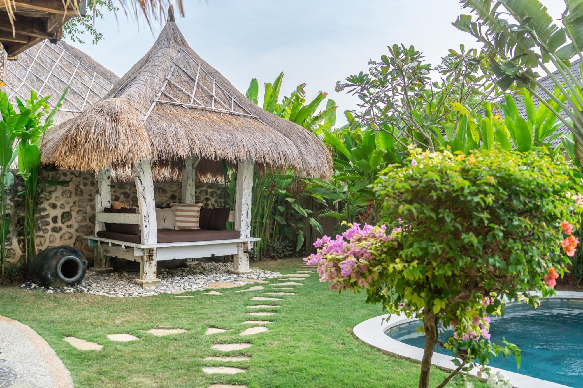Balangan Beach Villa Idaman Bungalows Jimbaran Dış mekan fotoğraf