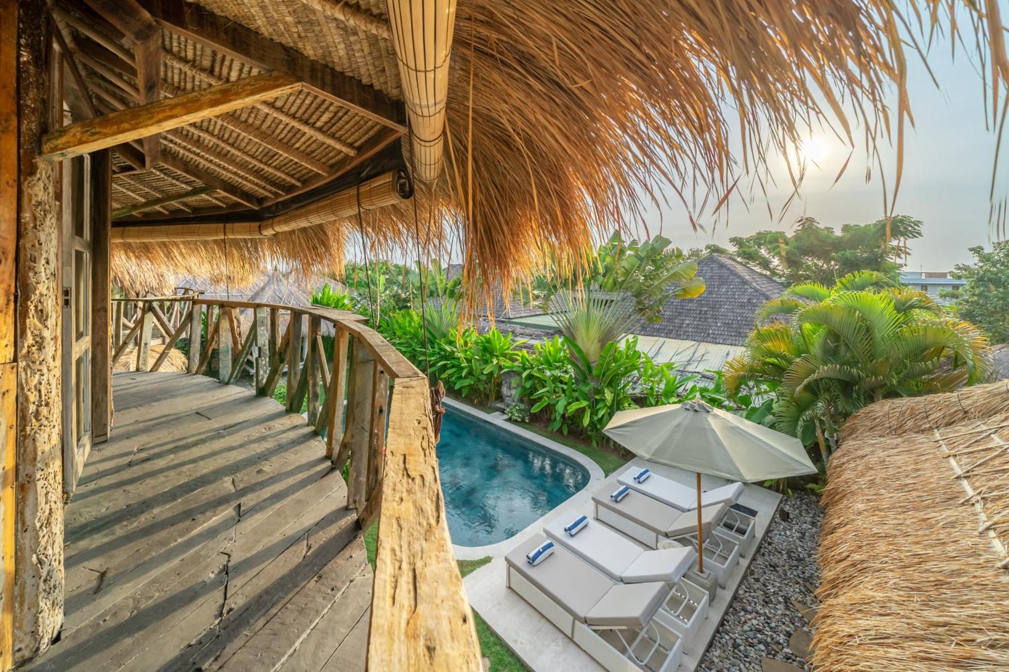 Balangan Beach Villa Idaman Bungalows Jimbaran Dış mekan fotoğraf