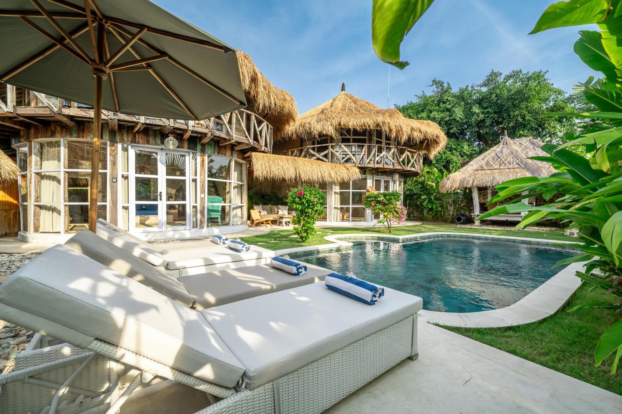 Balangan Beach Villa Idaman Bungalows Jimbaran Dış mekan fotoğraf
